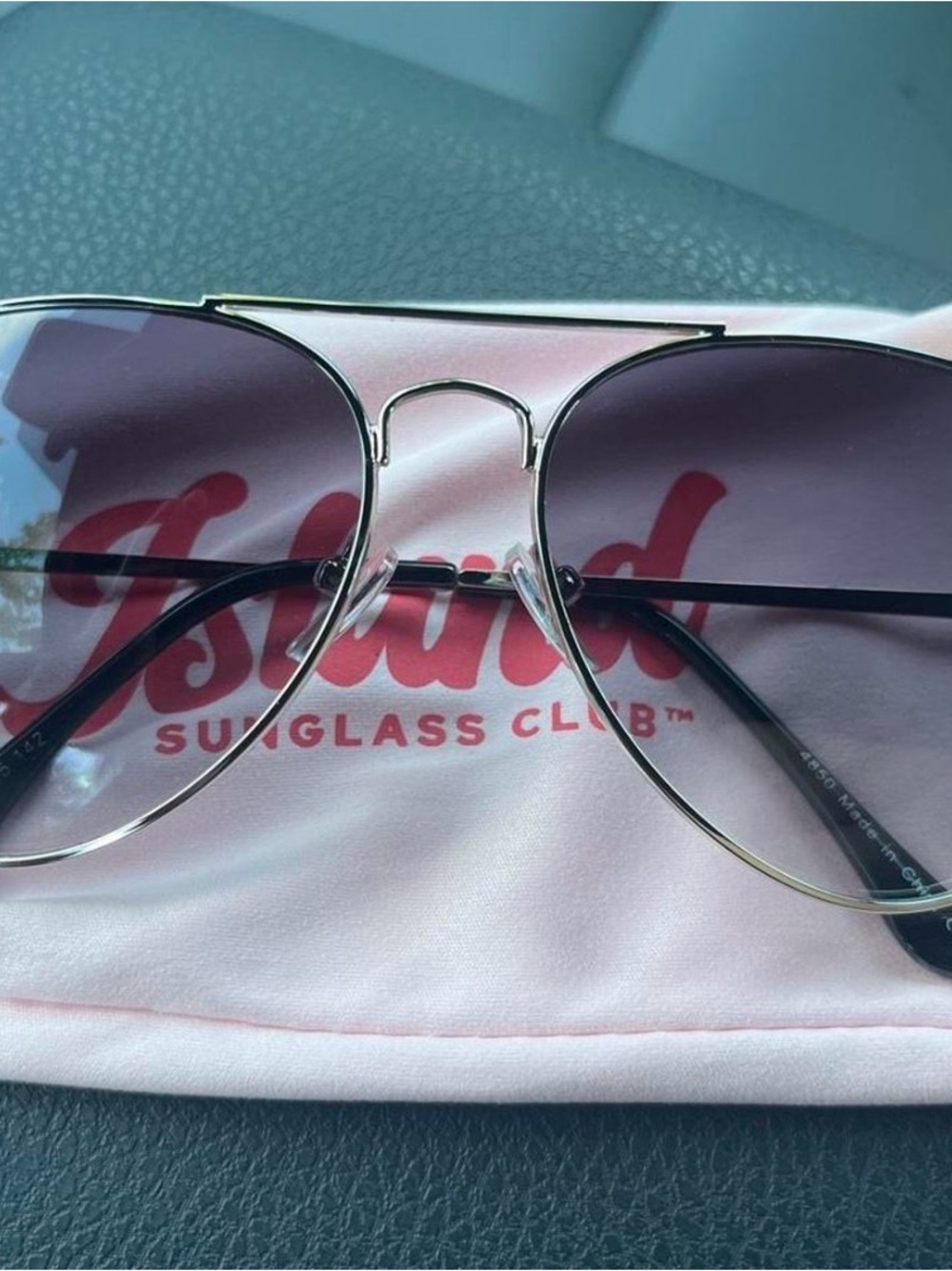 Doodle Sunglass Club Aviator Sunglasses - Gradient Smoke Lenses